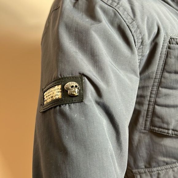 Diesel Boys Navy Puffer Coat super warm size 5/6 - Picture 5 of 14